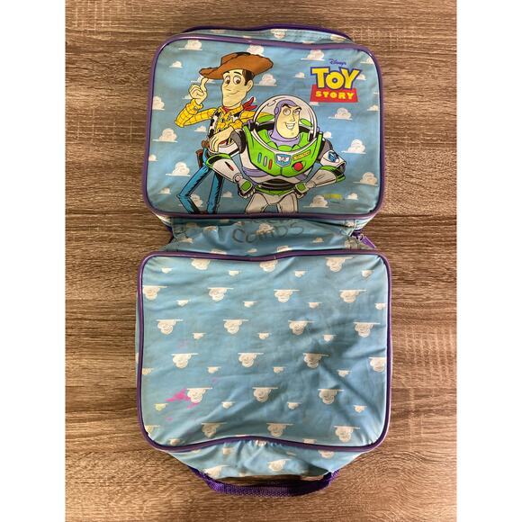 Vintage 1999 Disney Toy Story Thermos Soft Insulated Lunch‎ Box - Picture 9 of 15